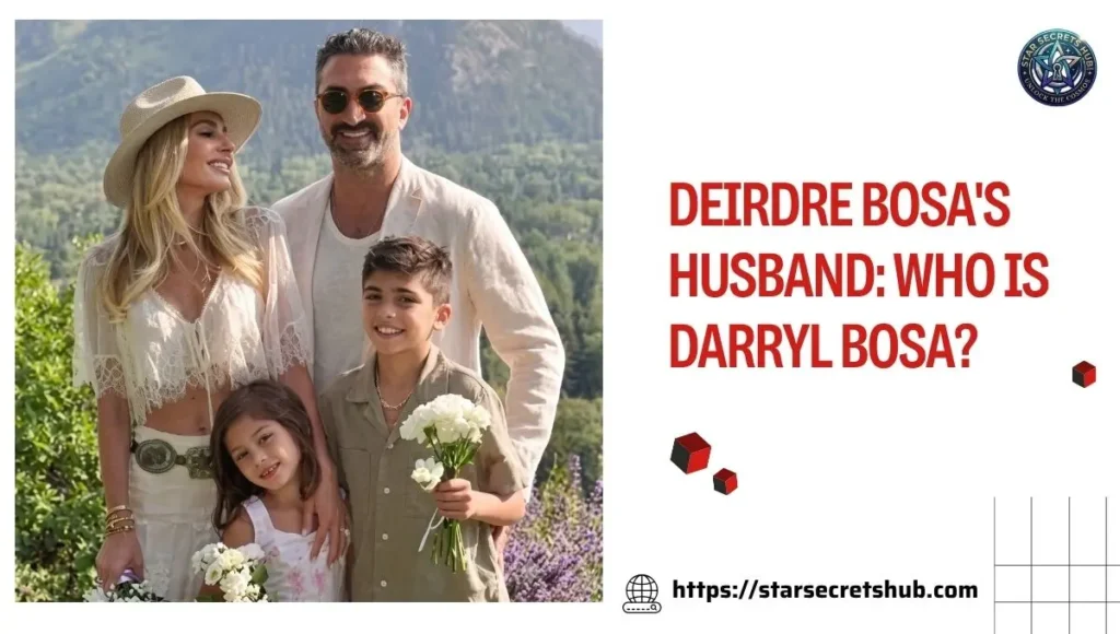 Deirdre Bosa's Husband: Who is Darryl Bosa?