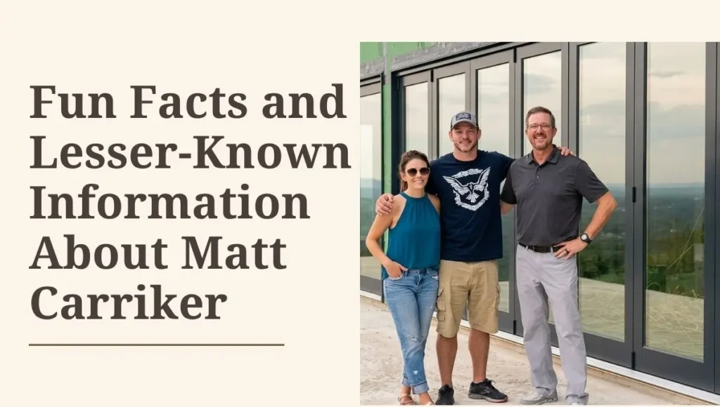 Fun Facts and Lesser-Known Information About Matt Carriker