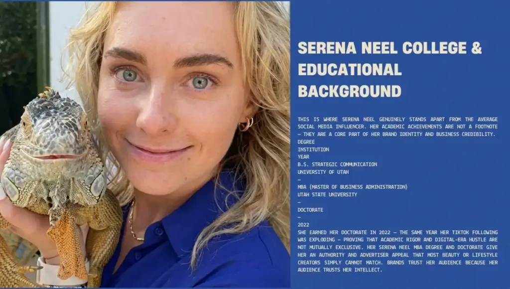 Serena Neel College & Educational Background