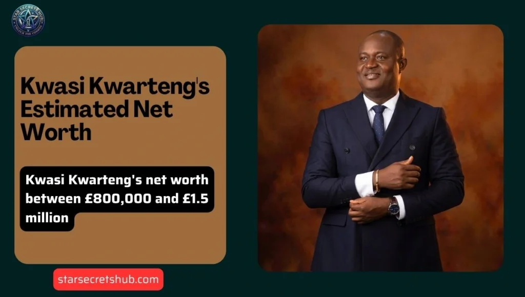 Kwasi Kwarteng's Estimated Net Worth
