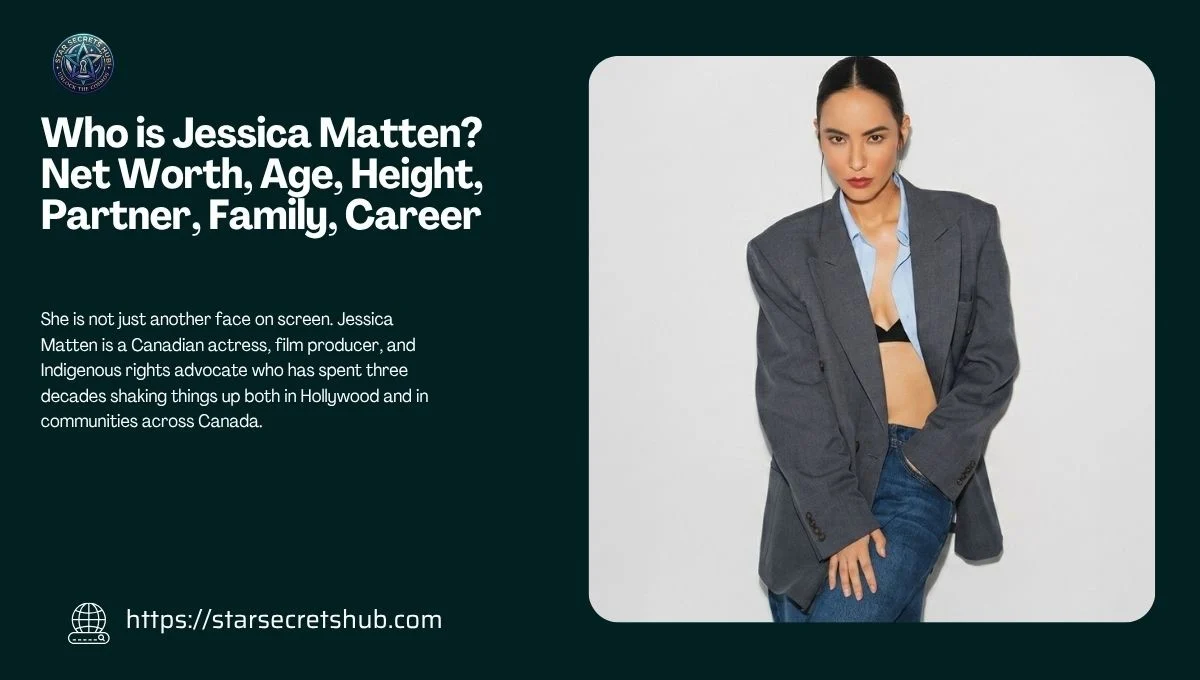 Who is Jessica Matten? Net Worth, Age, Height, Partner, Family, Career