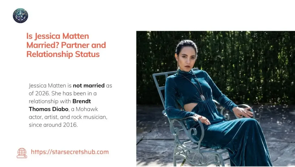 Is Jessica Matten Married? Partner and Relationship Status