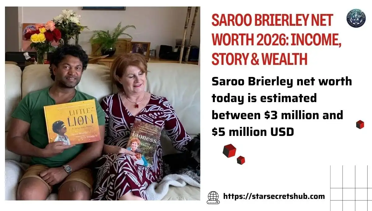 Saroo Brierley Net Worth 2026: Income, Story & Wealth