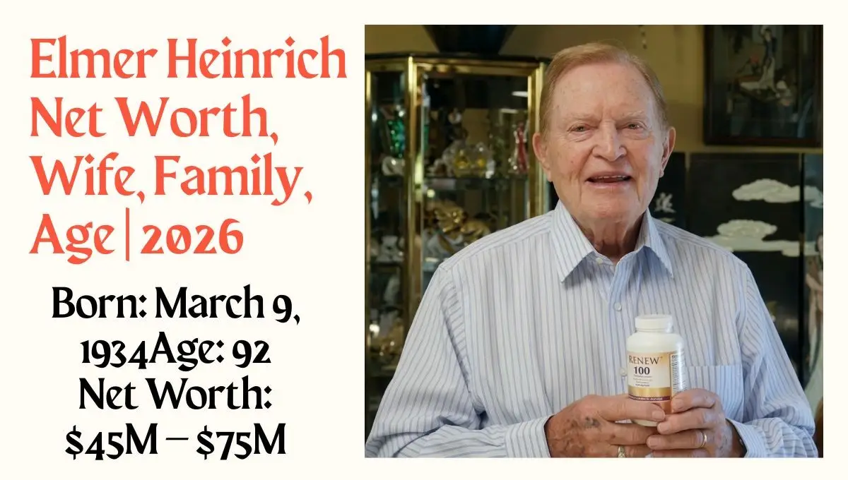 Elmer Heinrich Net Worth, Wife, Family, Age | 2026