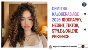 Demitra Kalogeras Age 2026: Biography, Height, TikTok, Style & Online Presence